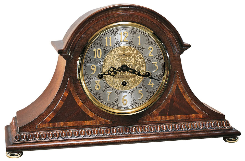 Hekman Furniture 613559 Webster Mantel Clock - Exquisite Windsor Cherry Finish, Triple-chime Movement, Usa Made Windsor Cherry (Limited) Webster Mantel Clock 613559
