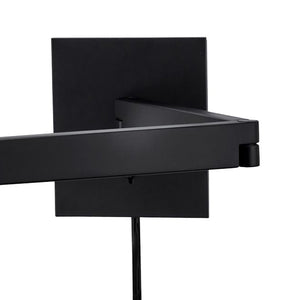 Atlas Audrey 10" Adjustable Swingarm Sconce - Versatile Lighting for Modern and Transitional Spaces Matte Black WL11004-BK