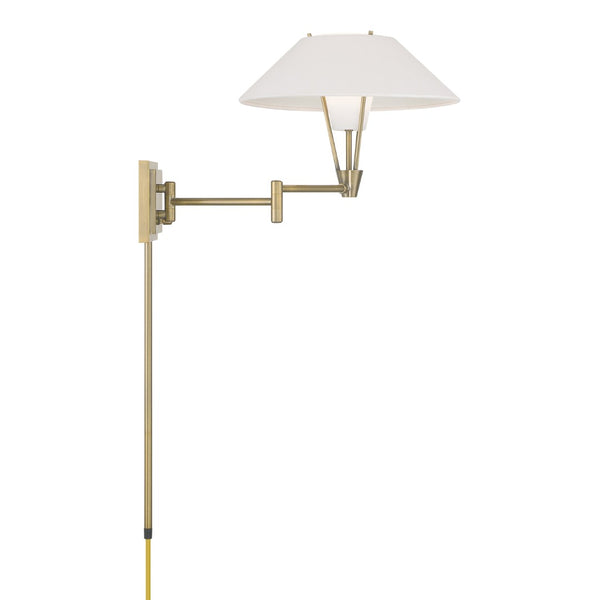 Atlas Cody 13-Inch High Swingarm Sconce - Modern Design for Versatile Ambient and Task Lighting Solutions Antique Brass WL11005-BS