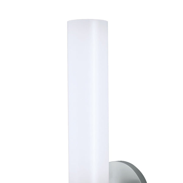 Atlas Abbott 14.25'' High Integrated LED Sconce - Modern Elegance for Stylish Indoor Spaces and Illumination Brushed Nickel WL11010-NK