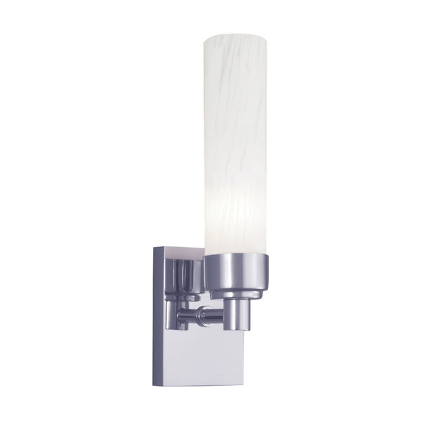 Atlas Alex 11" High 1-Light Chrome Sconce - Modern Minimalist Design for Hallways, Bathrooms & Accent Walls WL11012-CH1