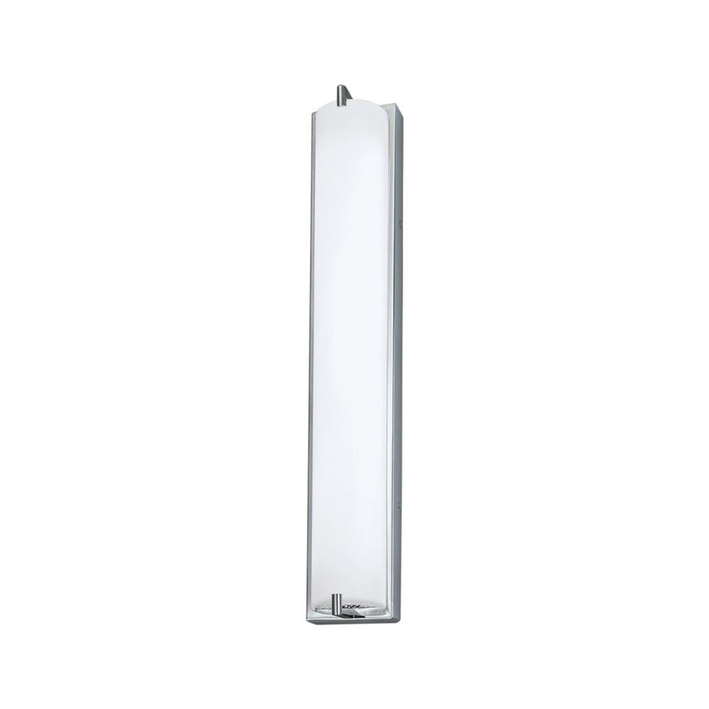 Atlas Alto 18'' High Integrated LED Sconce - Polished Chrome, Modern Design for Hallways & Bathrooms WL11015-CH