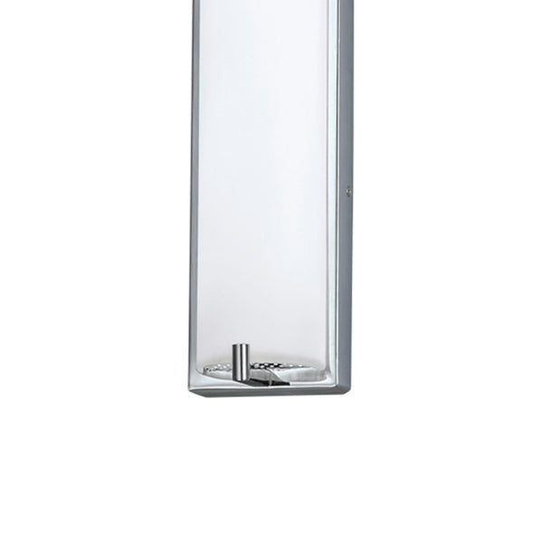 Atlas Alto 18'' High Integrated LED Sconce - Polished Chrome, Modern Design for Hallways & Bathrooms WL11015-CH