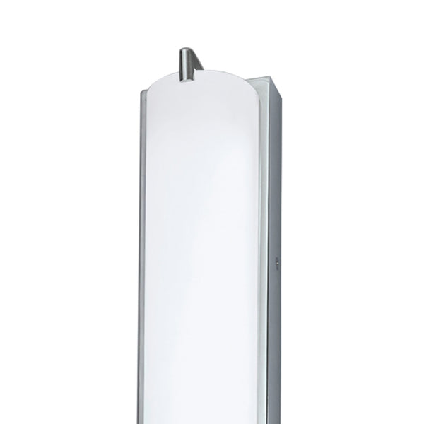 Atlas Alto 24'' High Integrated LED Sconce - Polished Chrome for Modern Hallways, Bathrooms & Living Spaces WL11016-CH