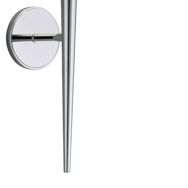 Atlas Angelica 19.5'' High Polished Nickel Wall Sconce - Elegant Lighting for Hallways & Living Spaces WL11017-NK