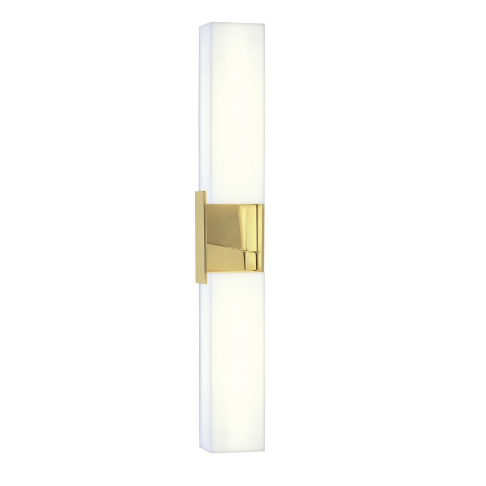 Atlas Artemis 24'' Integrated LED Sconce - Elegant Satin Brass, Minimalist Design for Modern Interiors WL11022-BS
