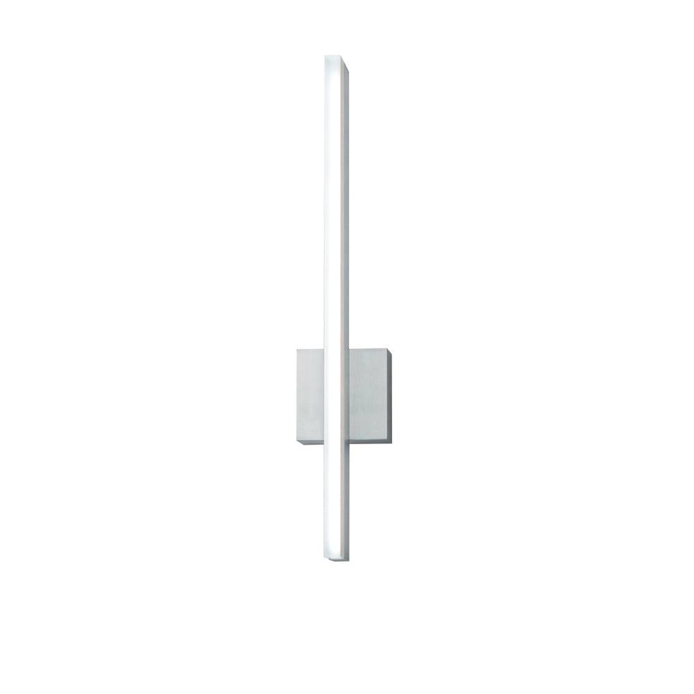 Atlas Ava 24'' High Integrated LED Sconce - Modern Brushed Aluminum, Flexible Mounting for Elegant Spaces WL11026-SV