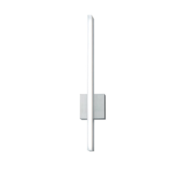 Atlas Ava 24'' High Integrated LED Sconce - Modern Brushed Aluminum, Flexible Mounting for Elegant Spaces WL11026-SV