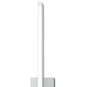 Atlas Ava 24'' High Integrated LED Sconce - Modern Brushed Aluminum, Flexible Mounting for Elegant Spaces WL11026-SV