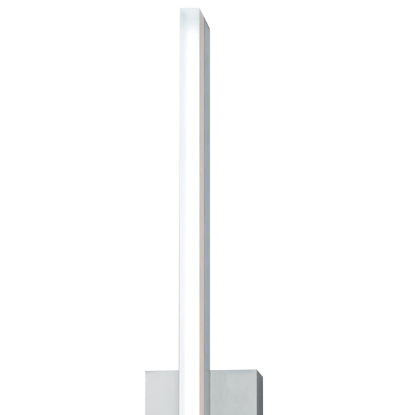 Atlas Ava 24'' High Integrated LED Sconce - Modern Brushed Aluminum, Flexible Mounting for Elegant Spaces WL11026-SV