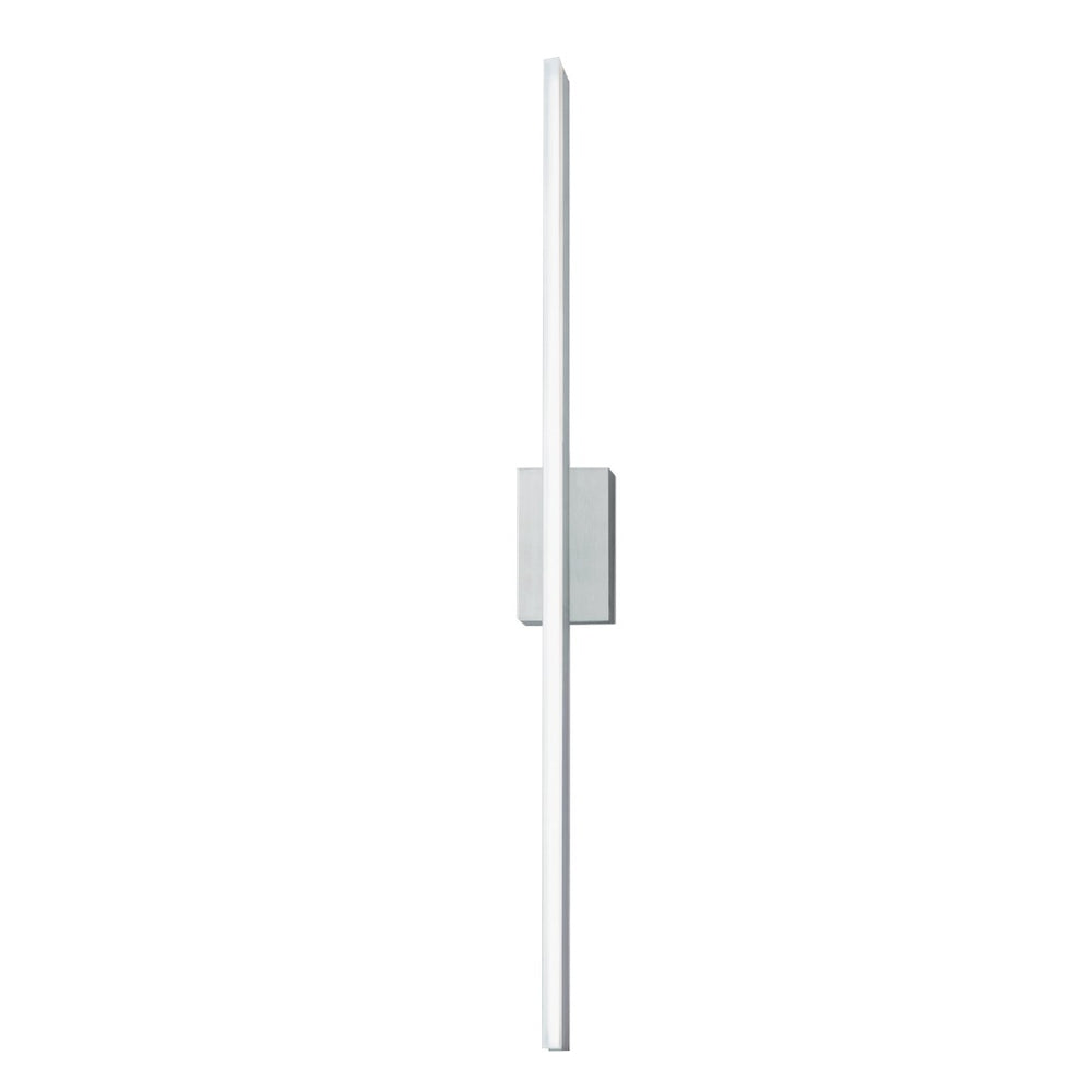 Atlas Ava 48'' High Integrated LED Sconce - Modern Brushed Aluminum Lighting for Contemporary Spaces WL11028-SV