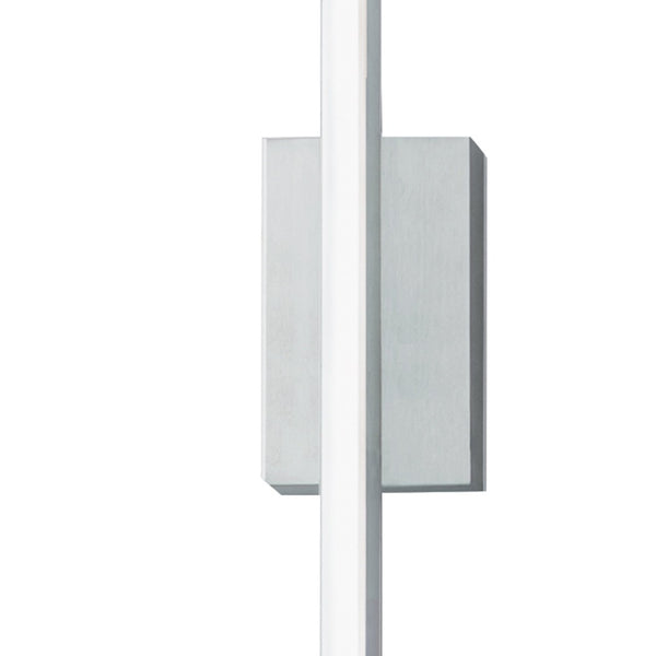 Atlas Ava 48'' High Integrated LED Sconce - Modern Brushed Aluminum Lighting for Contemporary Spaces WL11028-SV
