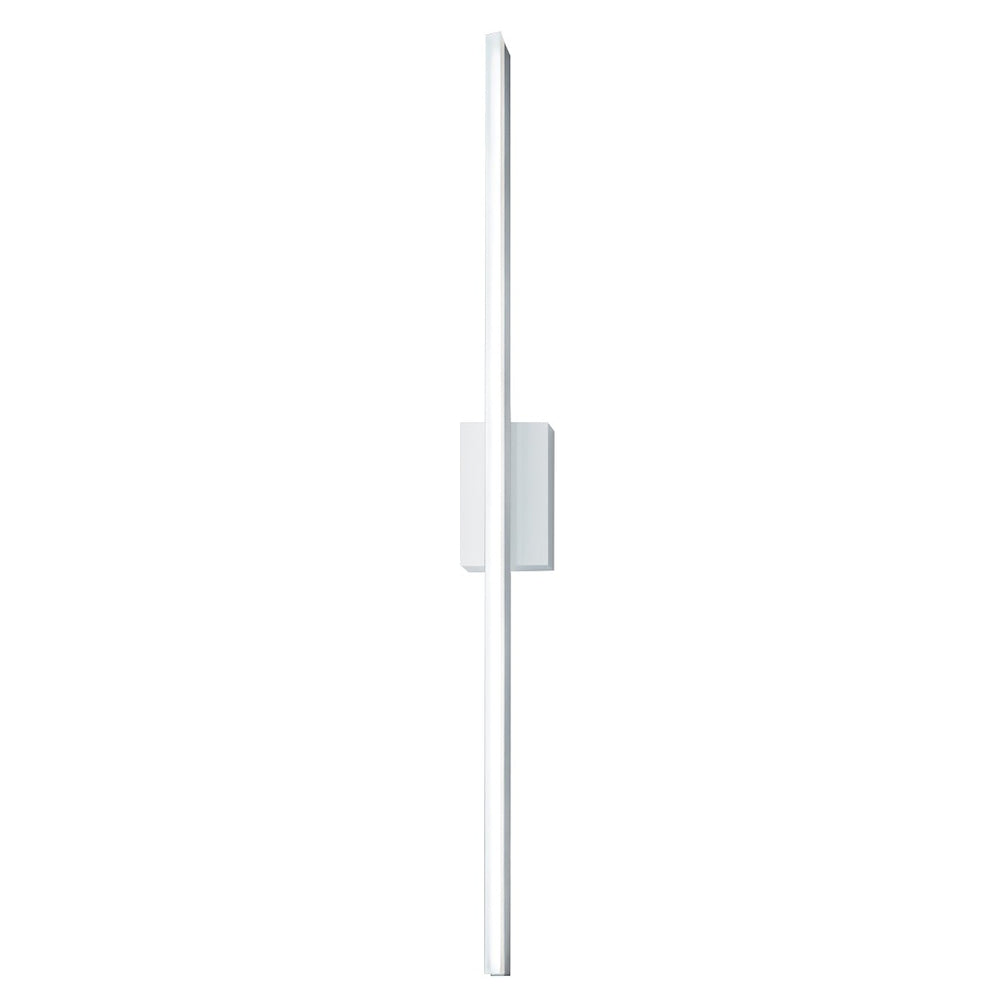 Atlas Ava 60'' High Integrated LED Sconce - Modern Gloss White Design for Versatile Indoor Lighting Solutions WL11029-WH