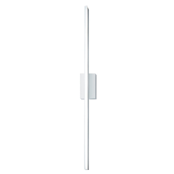 Atlas Ava 60'' High Integrated LED Sconce - Modern Gloss White Design for Versatile Indoor Lighting Solutions WL11029-WH