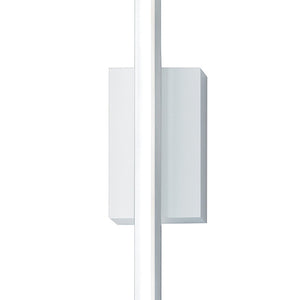 Atlas Ava 60'' High Integrated LED Sconce - Modern Gloss White Design for Versatile Indoor Lighting Solutions WL11029-WH