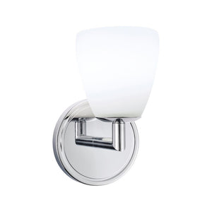 Atlas Chancellor 7.5'' High Integrated LED Wall Sconce - Contemporary Design for Timeless Elegance Chrome WL11046-CH