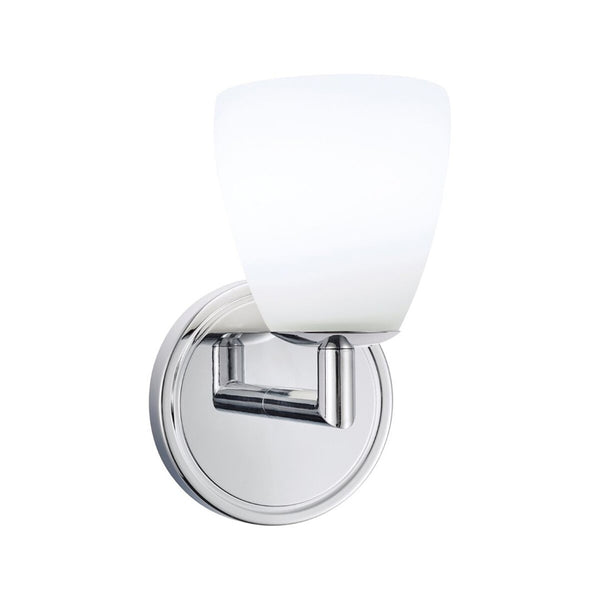 Atlas Chancellor 7.5'' High Integrated LED Wall Sconce - Contemporary Design for Timeless Elegance Chrome WL11046-CH