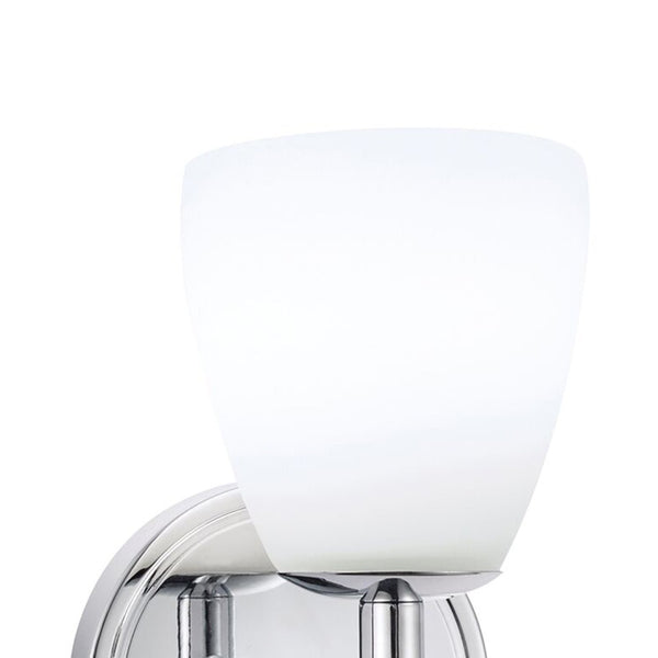 Atlas Chancellor 7.5'' High Integrated LED Wall Sconce - Contemporary Design for Timeless Elegance Chrome WL11046-CH