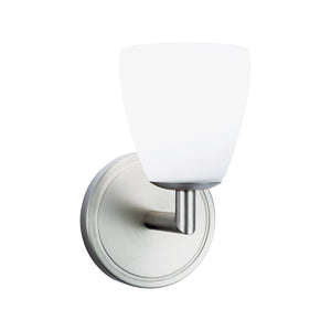 Atlas Chancellor 7.5'' High Integrated LED Wall Sconce - Contemporary Design for Timeless Elegance Brushed Nickel WL11046-NK