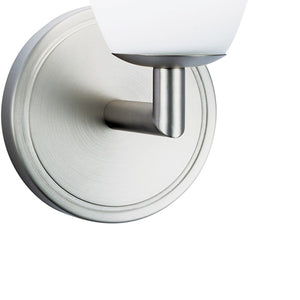 Atlas Chancellor 7.5'' High Integrated LED Wall Sconce - Contemporary Design for Timeless Elegance Brushed Nickel WL11046-NK