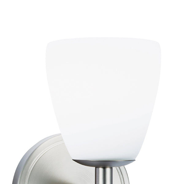 Atlas Chancellor 7.5'' High Integrated LED Wall Sconce - Contemporary Design for Timeless Elegance Brushed Nickel WL11046-NK