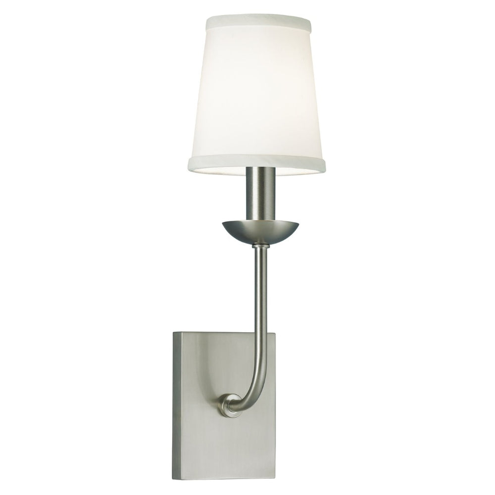 Atlas Circa 13.5'' High 1-Light Brushed Nickel Wall Sconce - Elegant, Versatile Lighting for Any Space WL11050-NK