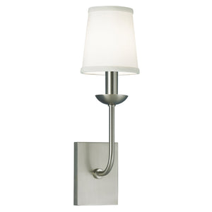 Atlas Circa 13.5'' High 1-Light Brushed Nickel Wall Sconce - Elegant, Versatile Lighting for Any Space WL11050-NK