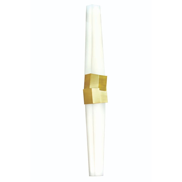 Atlas Ciro 32'' High Integrated LED Sconce - Modern Elegance with Tapered Design for Stylish Illumination Satin Brass WL11051-BS
