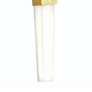 Atlas Ciro 32'' High Integrated LED Sconce - Modern Elegance with Tapered Design for Stylish Illumination Satin Brass WL11051-BS