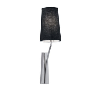 Atlas Diamond 22'' High 1-Light Sconce - Handcrafted Geometric Design in Polished Nickel for Modern Spaces WL11062-NK1