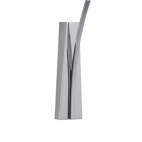 Atlas Diamond 22'' High 1-Light Sconce - Handcrafted Geometric Design in Polished Nickel for Modern Spaces WL11062-NK1