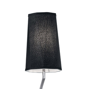 Atlas Diamond 22'' High 1-Light Sconce - Handcrafted Geometric Design in Polished Nickel for Modern Spaces WL11062-NK1