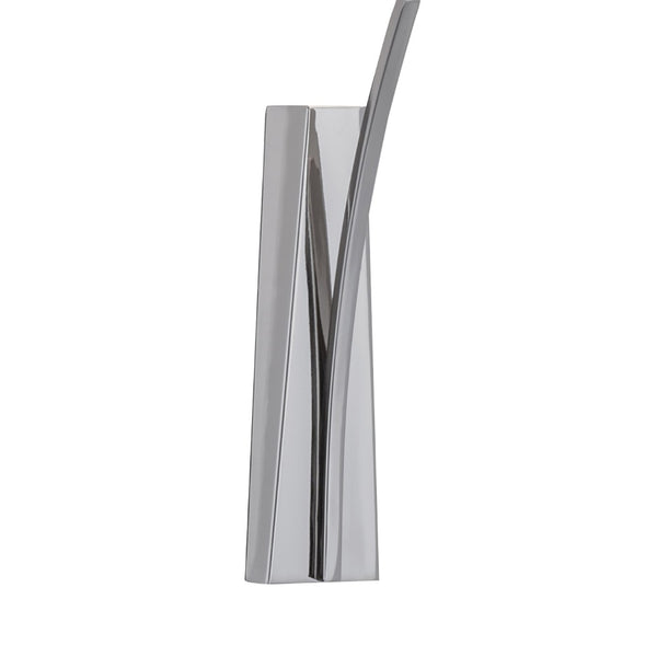 Atlas Diamond 1-Light Sconce – Handcrafted Modern Geometric Design in Polished Nickel for Elegant Spaces WL11062-NK2