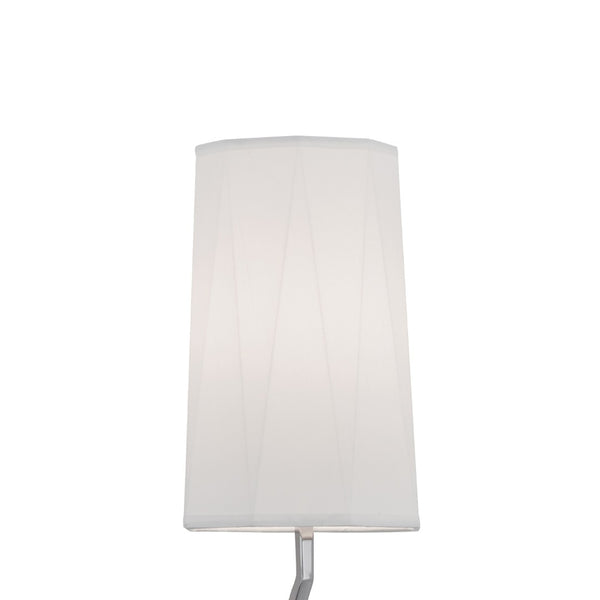 Atlas Diamond 1-Light Sconce – Handcrafted Modern Geometric Design in Polished Nickel for Elegant Spaces WL11062-NK2