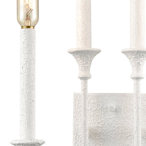 Atlas Edward 33'' High 4-Light Sconce - Stylish Matte White Design for Modern Home Illumination and Decor WL11065-WH