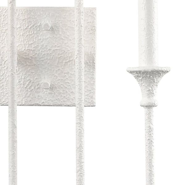 Atlas Edward 33'' High 4-Light Sconce - Stylish Matte White Design for Modern Home Illumination and Decor WL11065-WH