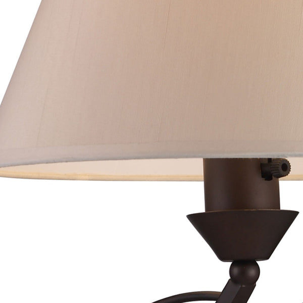 Atlas Elysburg 1-Light Sconce - Modern Geometric Design with Softly Diffused Glass for Elegant Interiors Aged Bronze WL11067-BZ