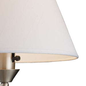 Atlas Elysburg 1-Light Sconce - Modern Geometric Design with Softly Diffused Glass for Elegant Interiors Satin Nickel 12'' WL11067-NK