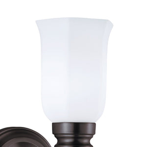 Atlas Emily 11.5'' High 1-Light Sconce - Elegant Oil Rubbed Bronze Fixture for Timeless Indoor Ambiance WL11068-BZ