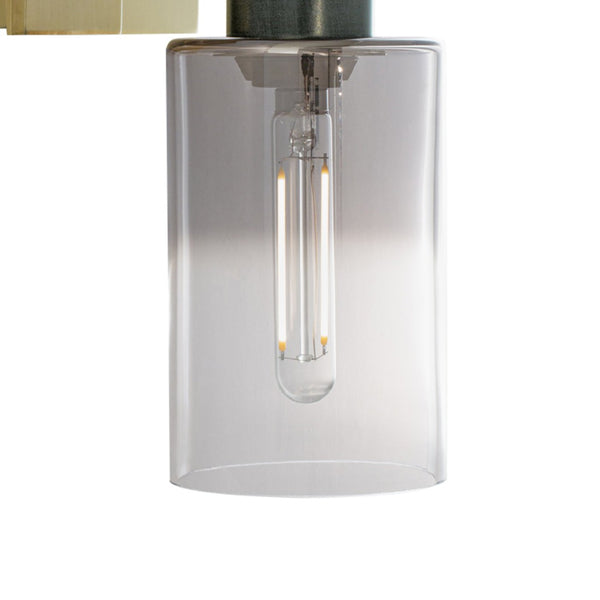 Atlas Empire 10.25'' High 1-Light Wall Sconce - Elegant Ambient Lighting for Transitional Interiors Satin Brass/Black WL11069-BS