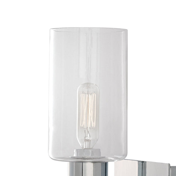 Atlas Empire 10.25'' High 1-Light Wall Sconce - Elegant Ambient Lighting for Transitional Interiors Chrome WL11069-CH