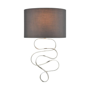 Atlas Felicity 22.13'' High Sconce - Elegant Silver Leaf Wall Light for Modern & Transitional Spaces WL11074-SV
