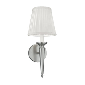 Atlas Georgetown 14.5'' High 1-Light Sconce - Elegant Brushed Nickel Design with Soft Ambient Illumination WL11084-NK1