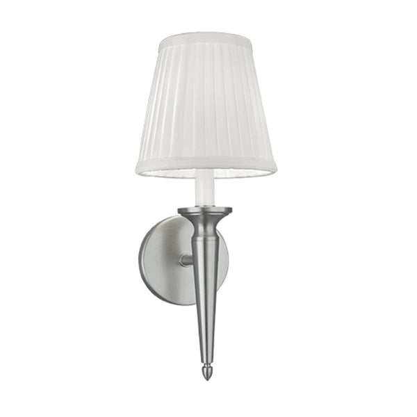 Atlas Georgetown 14.5'' High 1-Light Sconce - Elegant Brushed Nickel Design with Soft Ambient Illumination WL11084-NK1