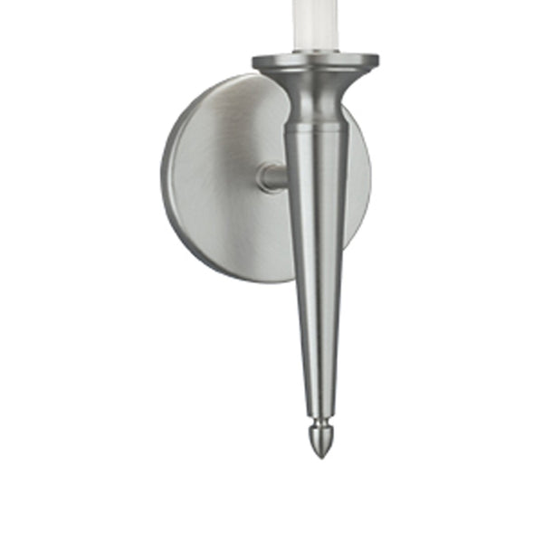 Atlas Georgetown 14.5'' High 1-Light Sconce - Elegant Brushed Nickel Design with Soft Ambient Illumination WL11084-NK1