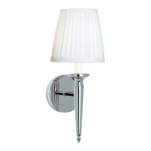 Atlas Georgetown 14.5'' High 1-Light Wall Sconce - Elegant Neoclassical Design in Polished Nickel Finish WL11084-NK2