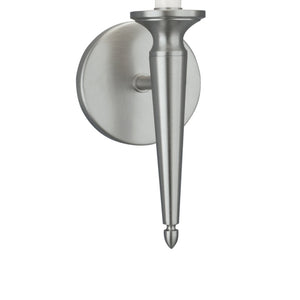Atlas Georgetown 14.5" High 1-Light Sconce - Elegant Brushed Nickel Fixture for Contemporary Spaces WL11085-NK2
