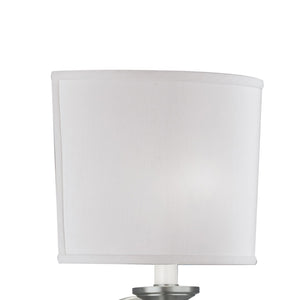 Atlas Georgetown 14.5" High 1-Light Sconce - Elegant Brushed Nickel Fixture for Contemporary Spaces WL11085-NK2