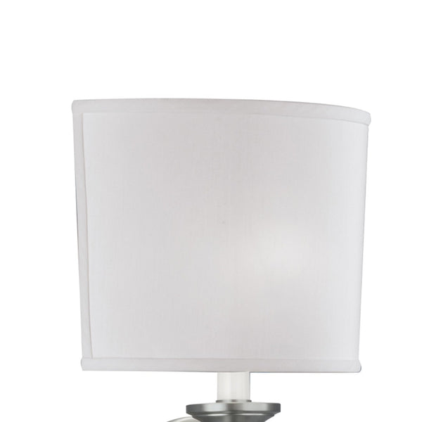 Atlas Georgetown 14.5" High 1-Light Sconce - Elegant Brushed Nickel Fixture for Contemporary Spaces WL11085-NK2