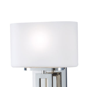 Atlas Hamilton 11.5" High 1-Light Wall Sconce - Polished Nickel Finish for Modern Indoor Elegance WL11087-NK